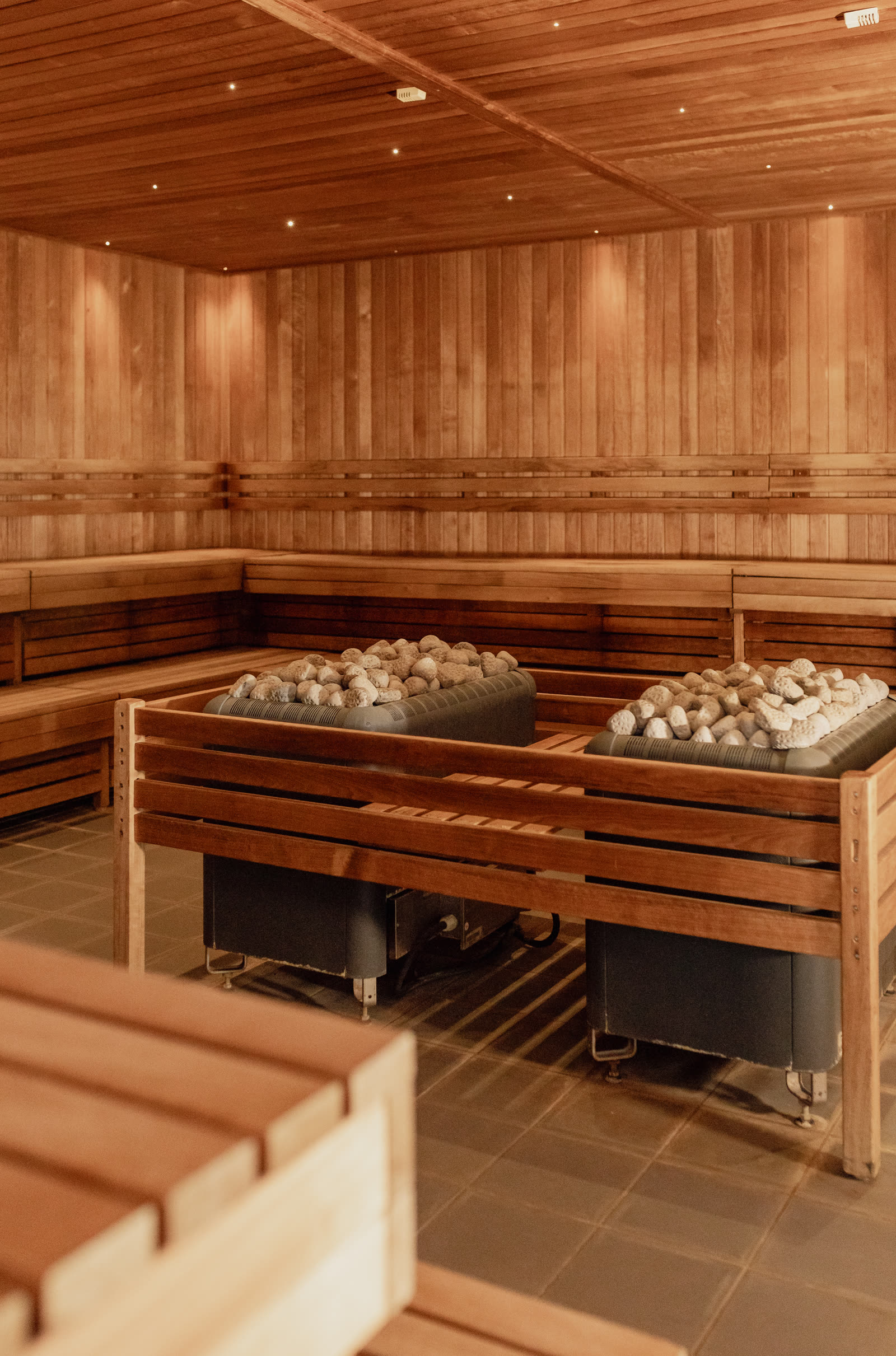 Sauna indvendigt
